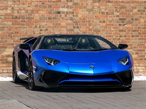 2016 Used Lamborghini Aventador Lp 750 4 Sv Roadster Blue Nethuns