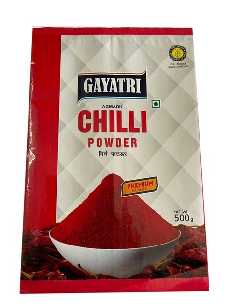 Printed Red Chilli Powder Packaging Pouch Heat Sealed At Rs Kg In