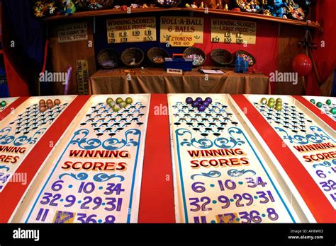 Fairground Or Amusement Attraction Stall Stall Attraction Fun Funfair