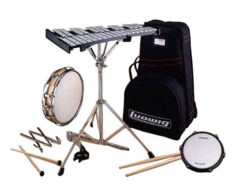 Ludwig LE2482R Percussion Learning Center Combo Kit with Rolling Bag