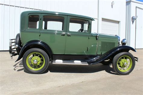 1931 Ford Model A Four Door Deluxe With Murray Body And Original