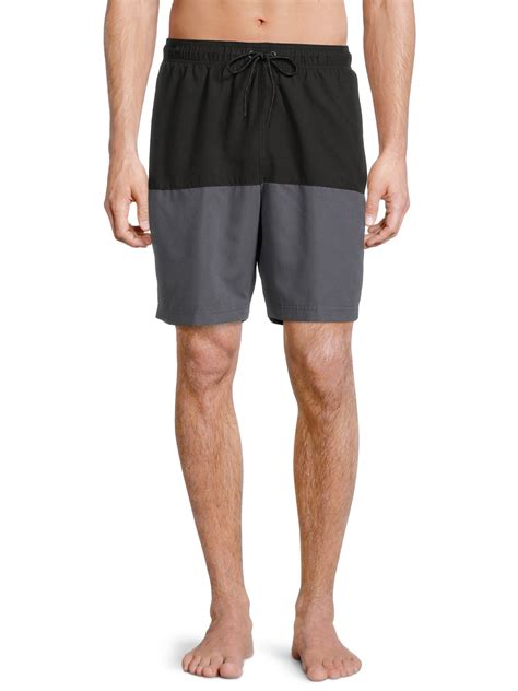 George Mens And Big Mens 8 Swim Shorts With Upf 50 Up To Size 5xl