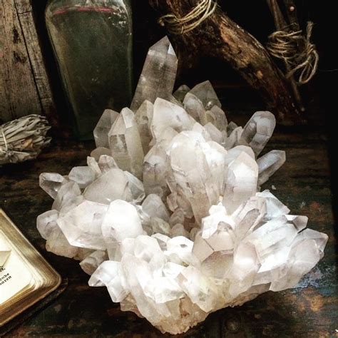 FoxLark Alchemy — Raw Quartz Cluster ( www.foxlark.com )