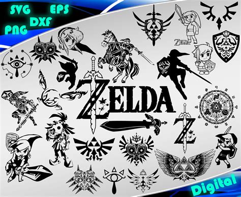 Ledgens Of Zelda Svg Free 276 File For Free