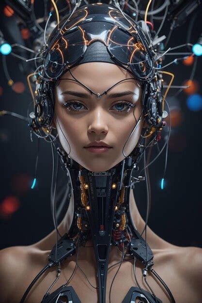 Premium AI Image | Neural Network Innovator A Futuristic Superhuman ...