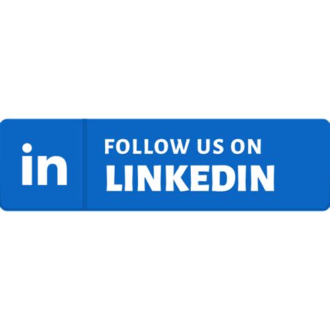 Follow Us On Linkedin Icon Svg Vector And Png Free Download Uxwing