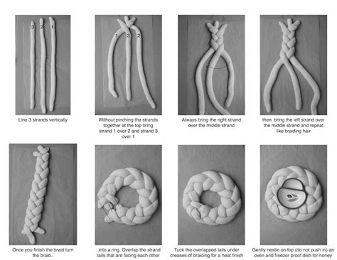 Foodwanderings Braiding Challahs Three Strand Crown And Round And The Best Honey Challah Recipe