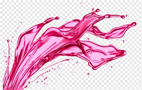 Red Oil Splash Png Pngwing