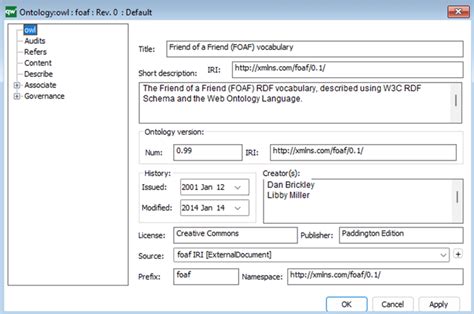 Ontology OWL QualiWare Center Of Excellence