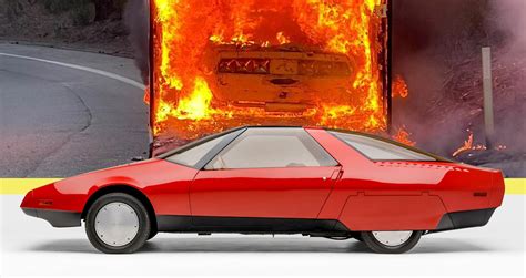 Iconic Ford Probe I Ghia Concept Burned After Leaving Pebble Beach