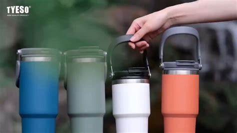 Tyeso Coffee Mug Ml Ml Ml Ml Insulated Bottle Hot Cold Stainless Steel Tumbler