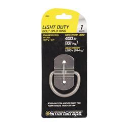 SmartStraps 400 Lb Light Duty Bolt On D Ring 1 Pack At Menards