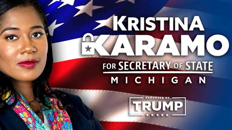 Kristina Karamo For Secretary of State Michigan - The Thinking Conservative