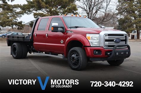 2013 Ford F 450 Super Duty Platinum Victory Motors Of Colorado