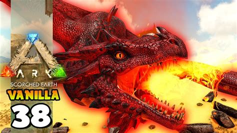 Enfrentando Um Wyvern Alpha Na Ravina Ark Scorched Earth Vanilla