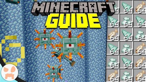 How To Build A GUARDIAN FARM! Pt. 1 | Minecraft Guide Episode 66 (Minecraft 1.15.2 Lets Play ...