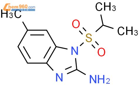 89313 44 0 1H Benzimidazol 2 Amine 6 Methyl 1 1 Methylethyl Sulfonyl