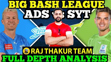 Str Vs Thu Dream Prediction Fantasy Cricket Tips Playing Xi Pitch