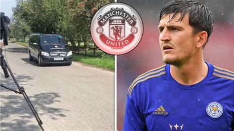 Harry Maguire Arrives At Man Utd For Medical After Transfer Fee Agreed