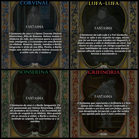 Fantasmas De Hogwarts Tudo Sobre Harry Potter Fatos De Harry Potter