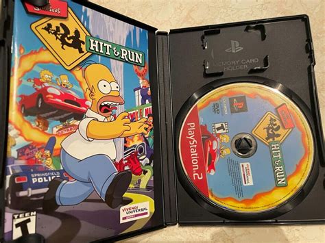 The Simpsons Hit Run Playstation Ps Cib Complete Tested