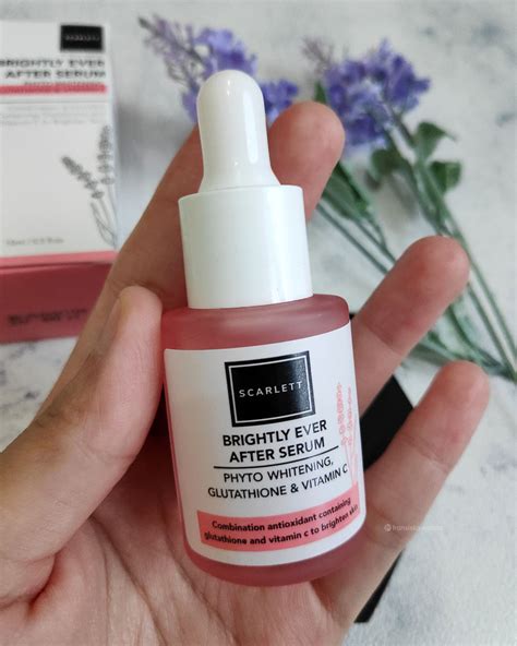 Review Scarlett Brightly Ever After Serum Fransiska Wenda