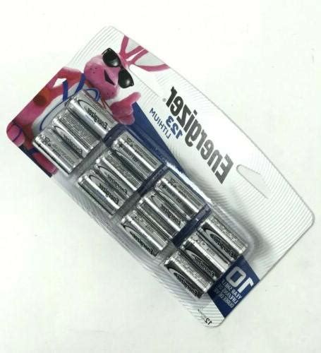 Energizer CR123A 123 Lithium 3V Battery 12 Pack