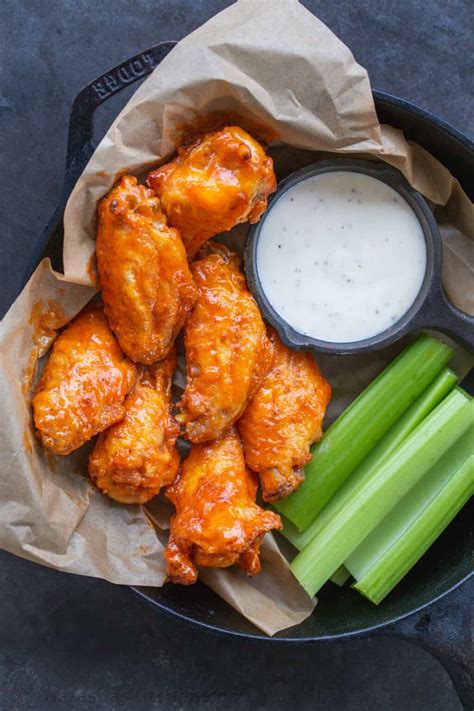 Crispy Buffalo Wings Recipe - NatashasKitchen.com