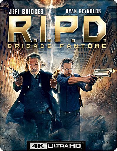 RIPD Brigade fantome Bluray 4K édition limitée Steelbook