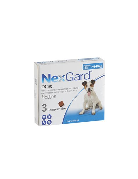 NEXGARD 3 Comprimidos 28 Mg 4 A 10 Kg De Boehringer Ingelheim