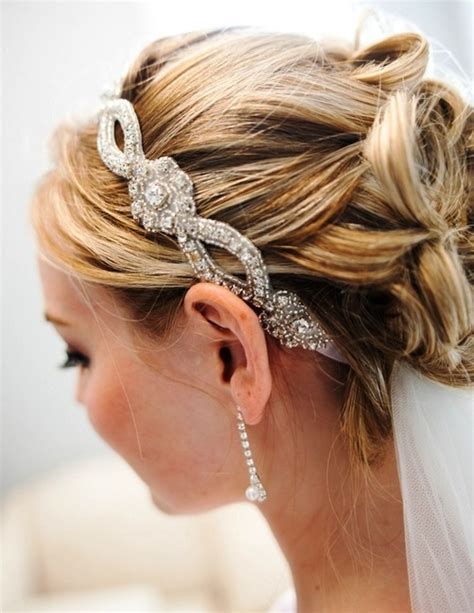 25 Most Coolest Wedding Hairstyles With Headband Haircuts And Hairstyles 2021