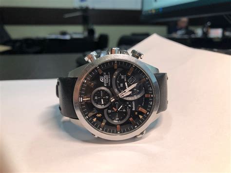 Ремешок для часов Casio Edifice EQB-500L-1A. Ремешок с супинатором | Пикабу