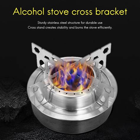 Satın alın Outdoor Alcohol Stove and Rack Combo Set Mini Portable