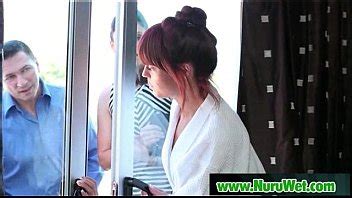 Japanese Nuru Massage And Hardcore Fuck On Air Matress XVIDEOS