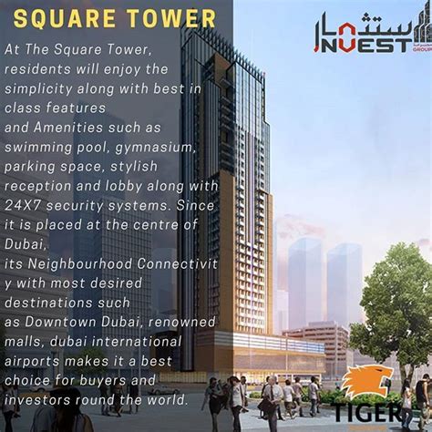 The Square Tower A High Rise 37 Storey Residential Tower By Tiger