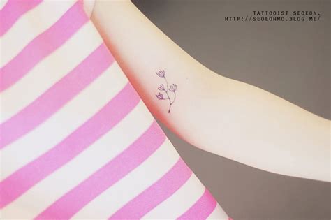 Absolutely Adorable Minimalistic Tattoos By Seoeon That Will Make You