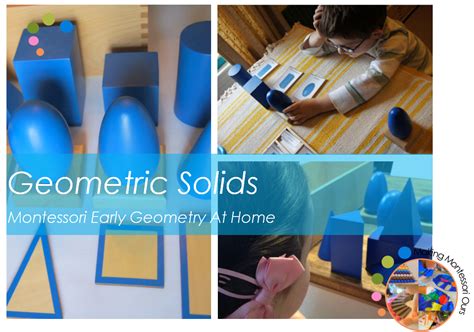 Geometric Solids Montessori Geometry At Home Making Montessori Ours