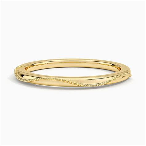 K Yellow Gold Camellia Wedding Ring In Wedding Ring K