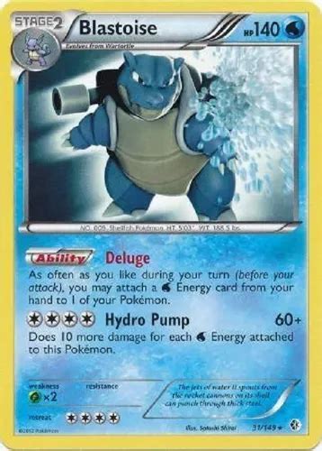 Blastoise 31 149 Raro Pokemon Tcg Cuotas sin interés