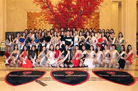 Miss Universe China 2017 Contestants Staying At Tonino Lamborghini