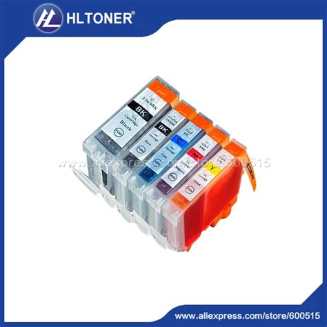 5pcs Compatible Ink Cartridge For Canon Bjc 30006000610062006200s