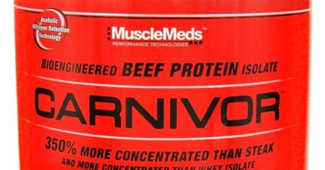 Musclemeds Carnivor Bioengineered Beef Protein Isolate