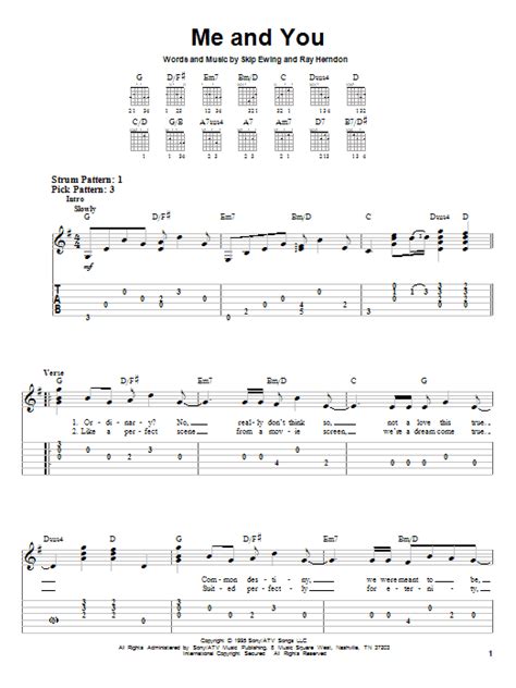 Me And You by Kenny Chesney - Easy Guitar Tab - Guitar Instructor