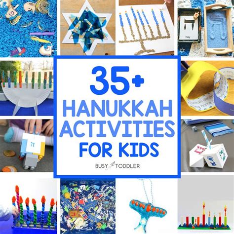 35+ Best Hanukkah Activities for Kids - Busy Toddler