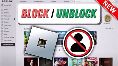 How To Block Unblock Someone On Roblox Full Guide YouTube