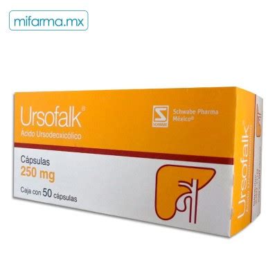 Ursofalk Capsulas 250 Mg Mi Farma