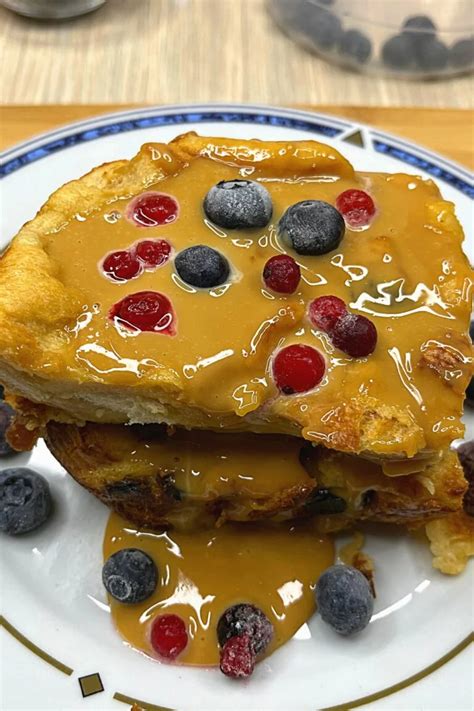 Italian Bread Pudding With Vanilla Infused Sauce Cooking Frog