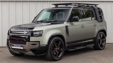 Land Rover Defender X P Pangea Green Satin Ppf