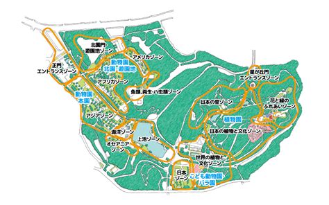 整備の完了した施設再生プラン東山動植物園