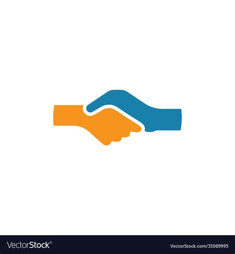 Handshake design Royalty Free Vector Image - VectorStock